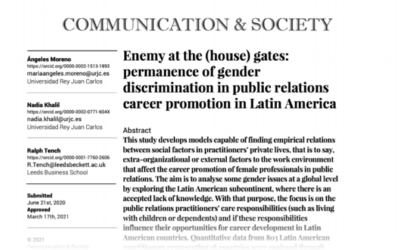 Enemy at the (house) gates: permanence of gender discrimination in public relations career promotion in Latin America