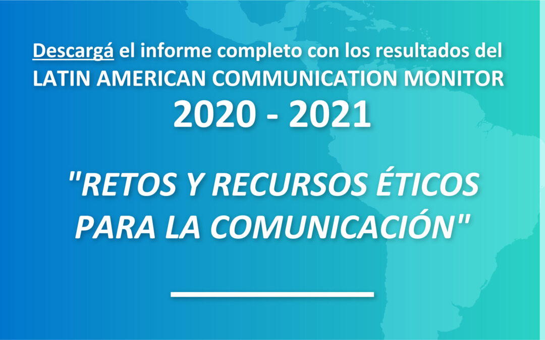 LCM 2020-2021: «Retos y recursos éticos para la comunicación»