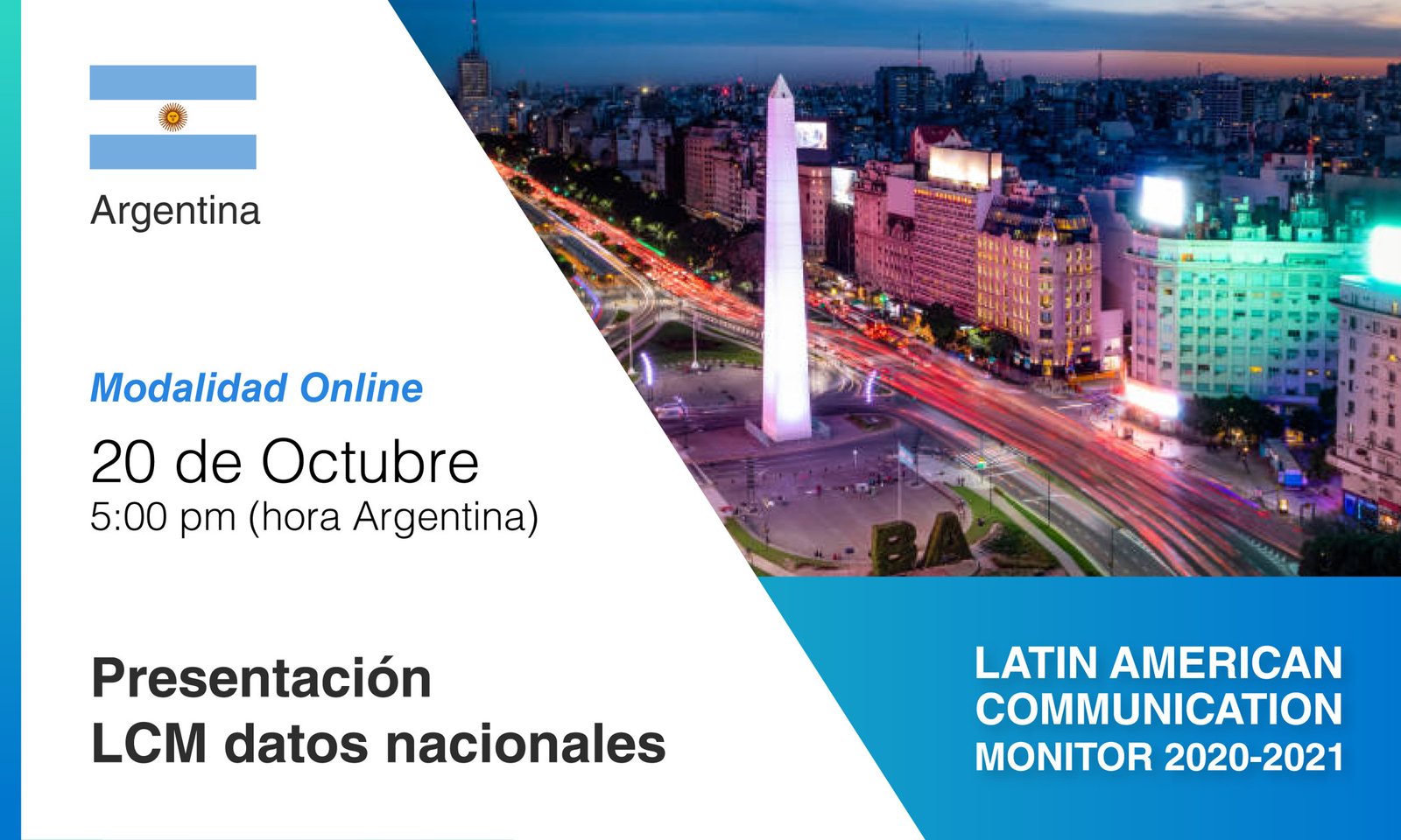 Presentación #LCM - Datos nacionales Argentina