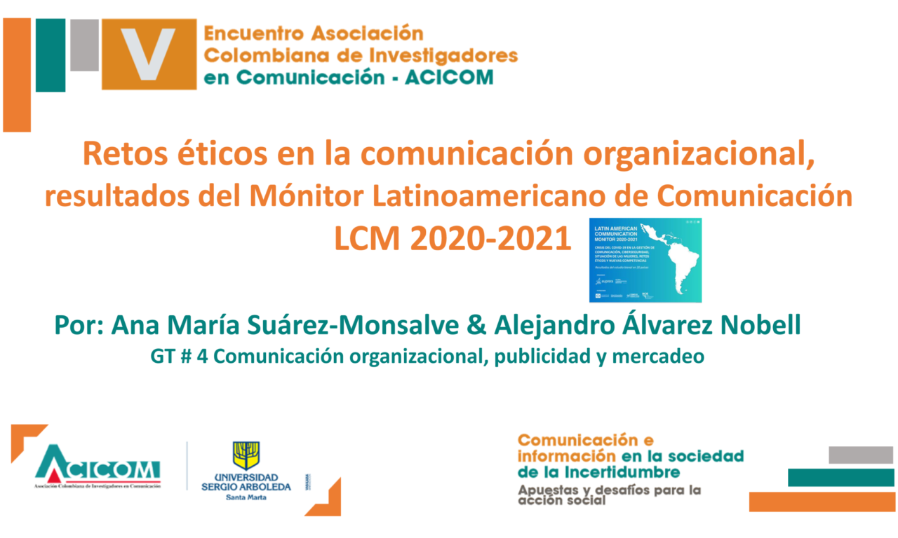 Retos éticos En La Comunicación Organizacional Resultados Del Monitor Latinoamericano De 