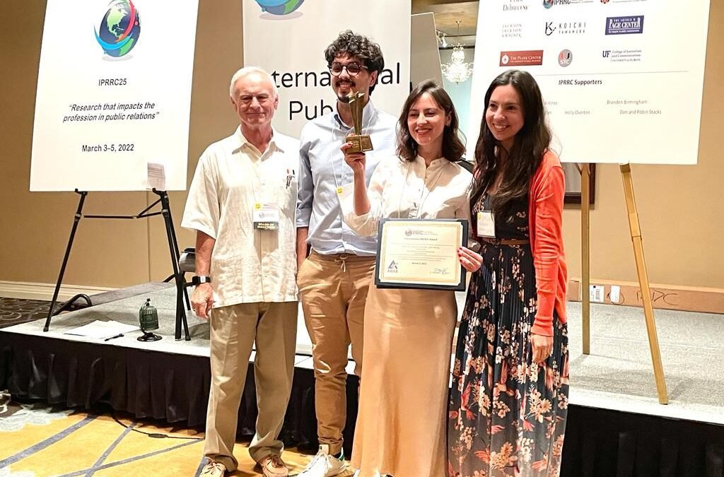 LCM en el 8M: «Premio internacional ABERJE 2022 otorgado a Karen Robayo-Sánchez por su estudio basado en NACM Y LCM»
