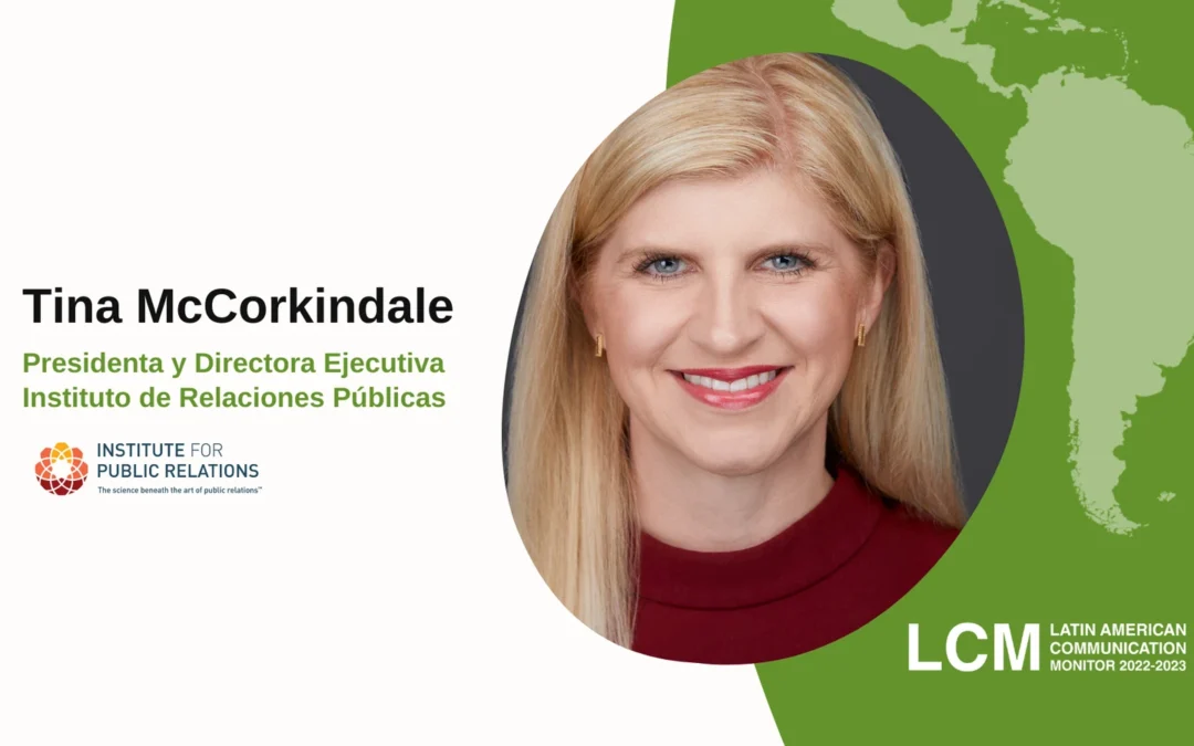 Explorando as tendências em Comunicação e Relações Públicas do LCM com Tina McCorkindale