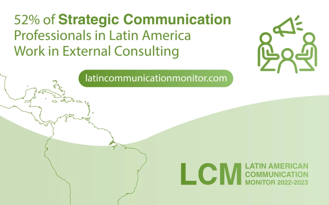 52% of Strategic Communication Professionals in Latin America Work in External Consulting