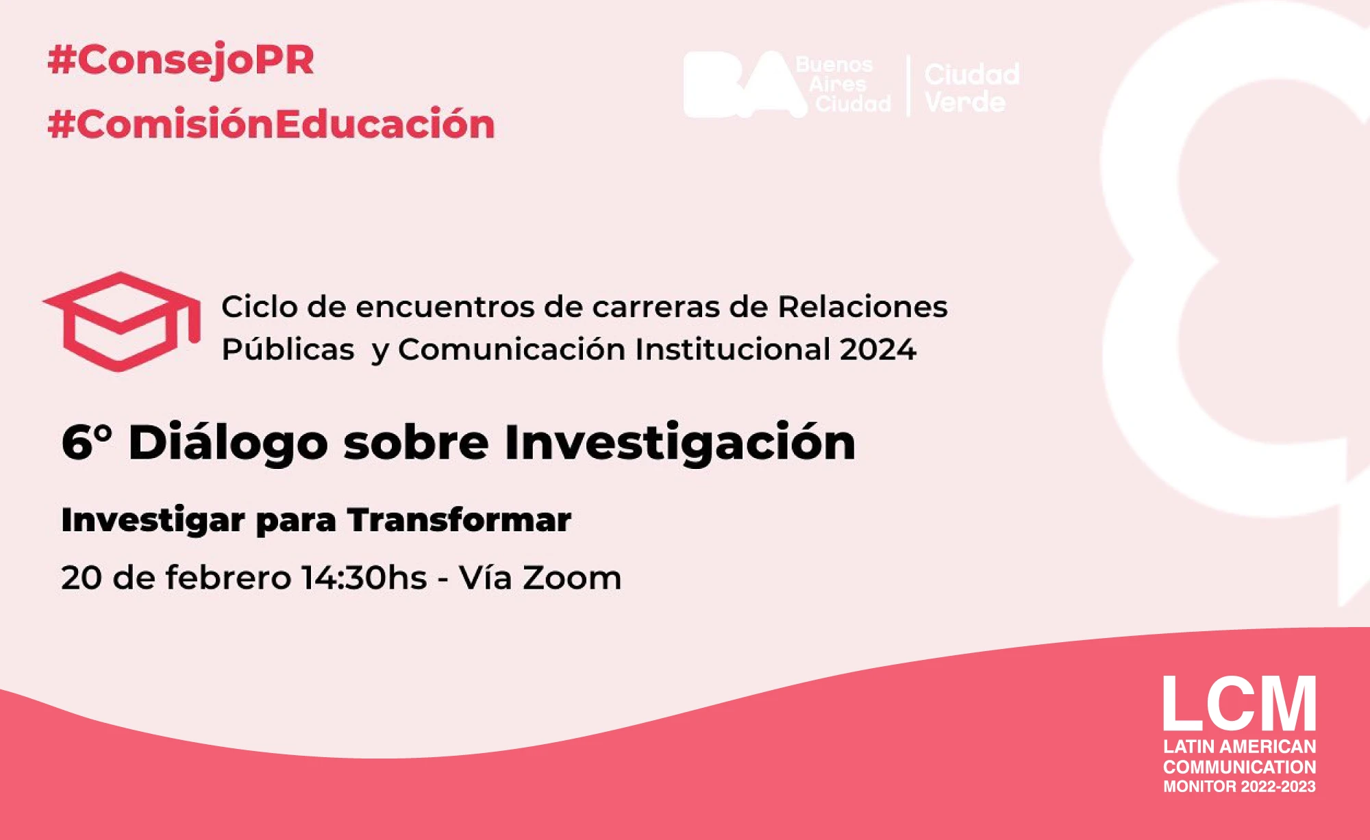 Presentación del LCM en el 6º Diálogo sobre Investigación del Consejo Profesional de Relaciones Públicas de Argentina