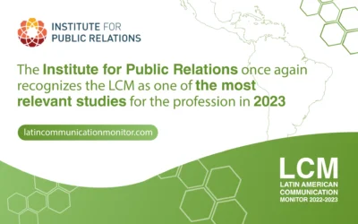 The Institute for Public Relations once again recognizes the LCM as one of the most relevant studies for the profession in 2023