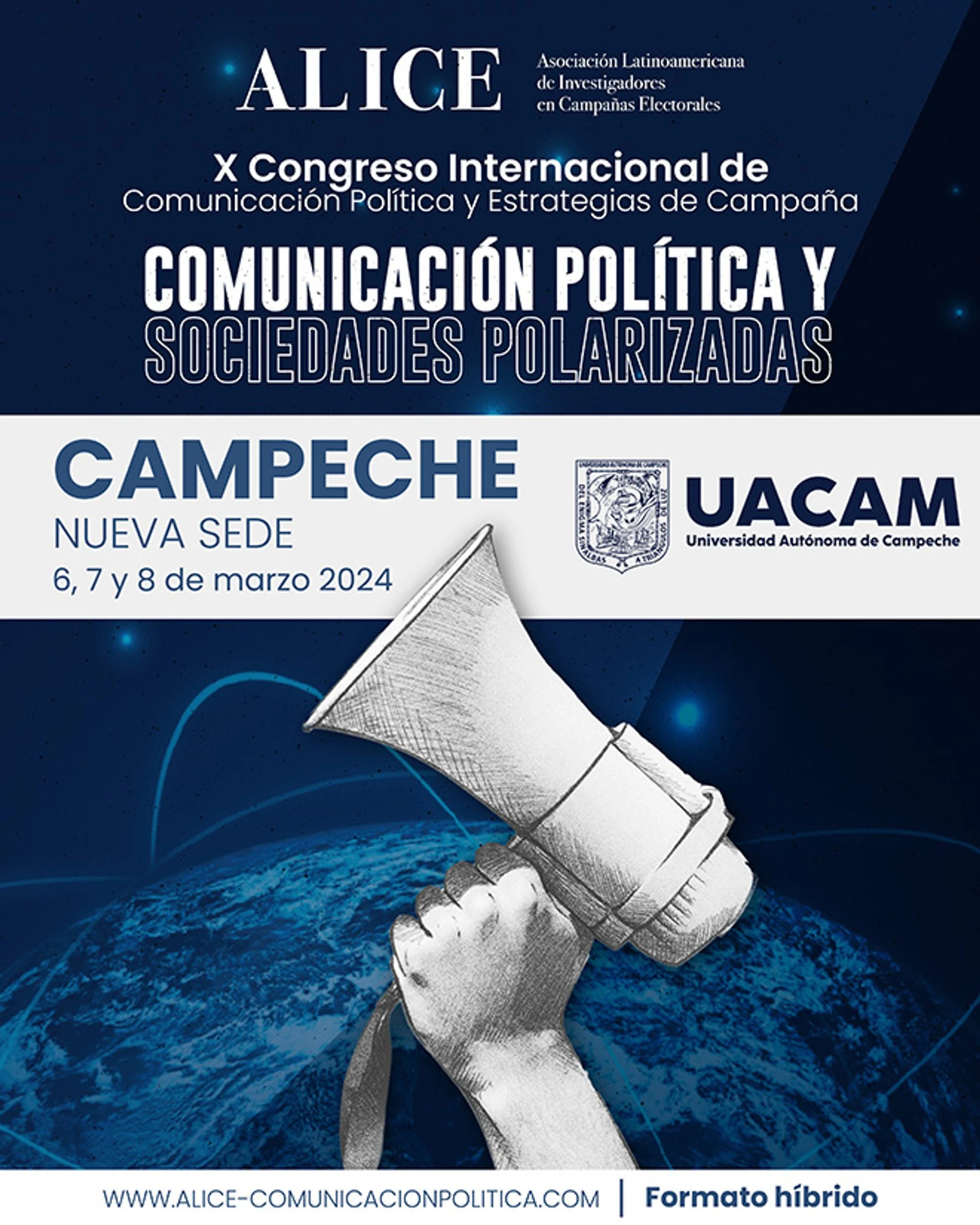 Presentación del LCM en el X Congreso ALICE en la Universidad Autónoma de Campeche (México)
